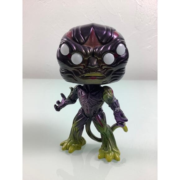 Marvel Funko Eternals Kro Purple #737 vinyl Figure bobblehead EUC - Picture 1 of 8